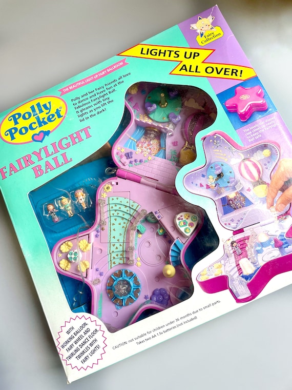 Polly Pocket Fairylight Ball Wonderland BOXED Complete Light up Polly Pocket Fairy Star in Original Packaging 90 s Vintage Polly Pocket Etsy