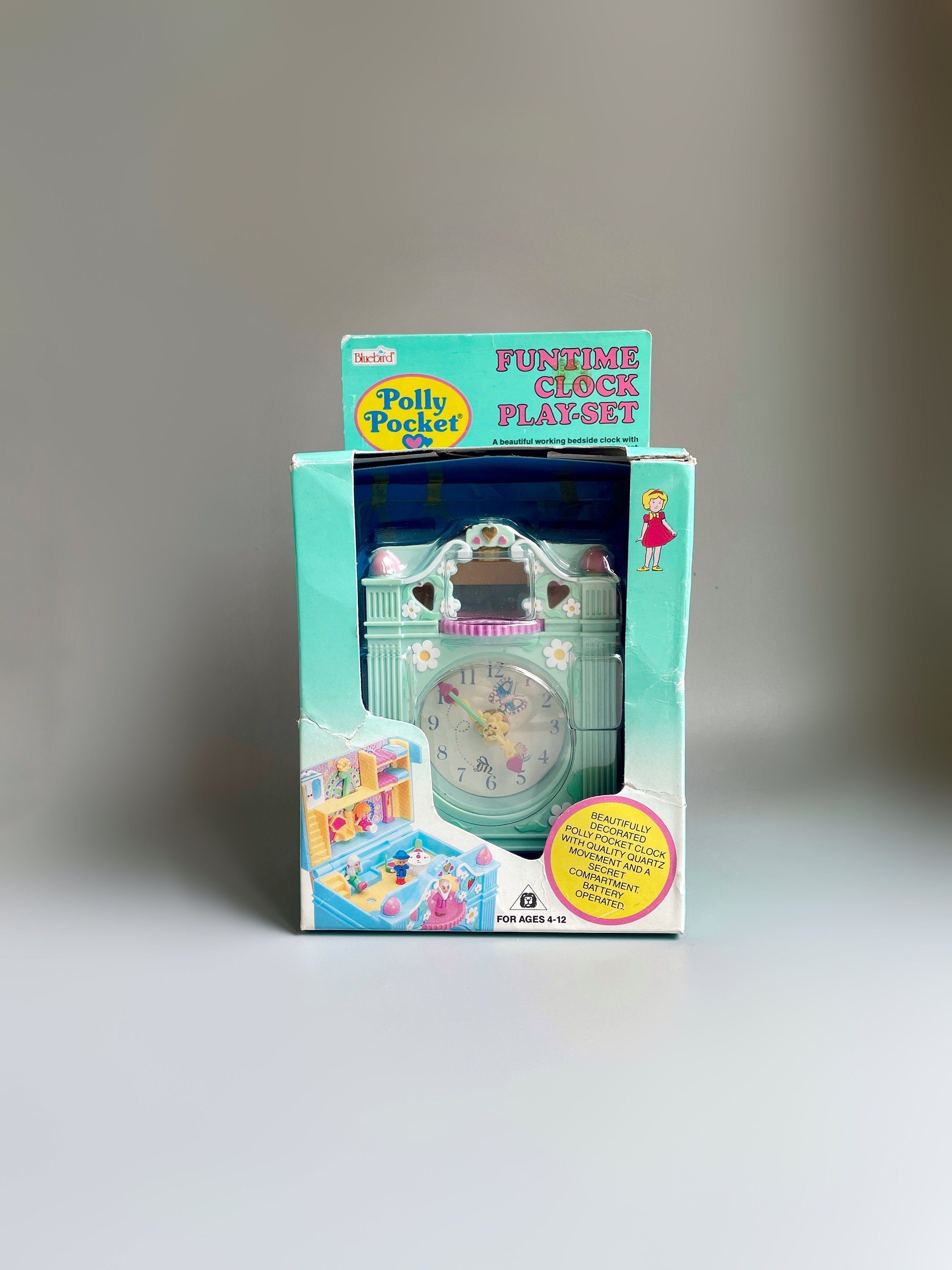 ファンタイムクロック ブルーの時計 完品 1991年 | ポーリー