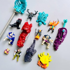 Mighty Max Ersatzfiguren, WÄHLEN SIE IHRE EIGENEN, 90er Jahre Mighty Max Virgil, Schädelmeister, Bluebird Horror Polly Pocket Schädelberg, Dragon Island