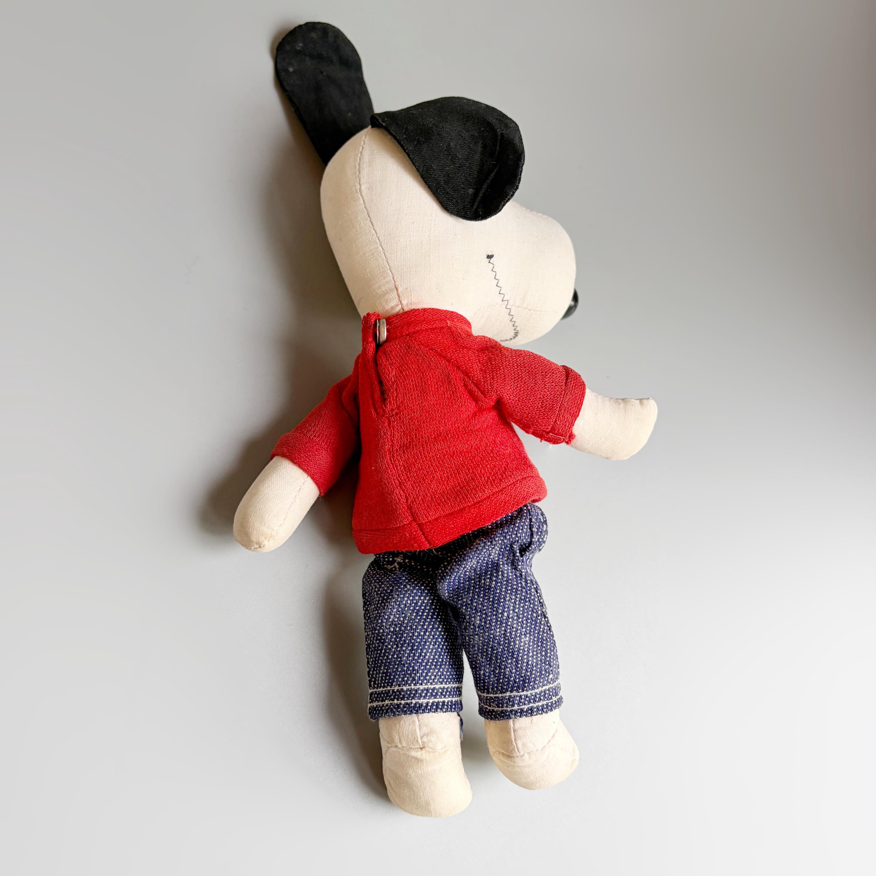 Vintage Snoopy Rag Doll: 1950s-60s Peanuts Collectible - Etsy