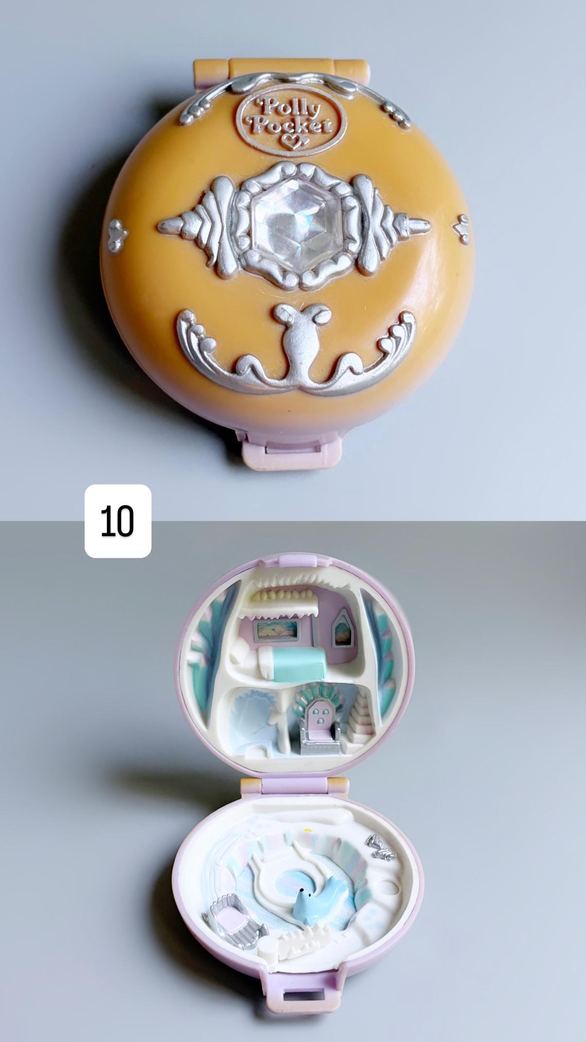ヴィンテージ アメトイ ポーリーポケット 希少 貝殻 ポシェット Polly