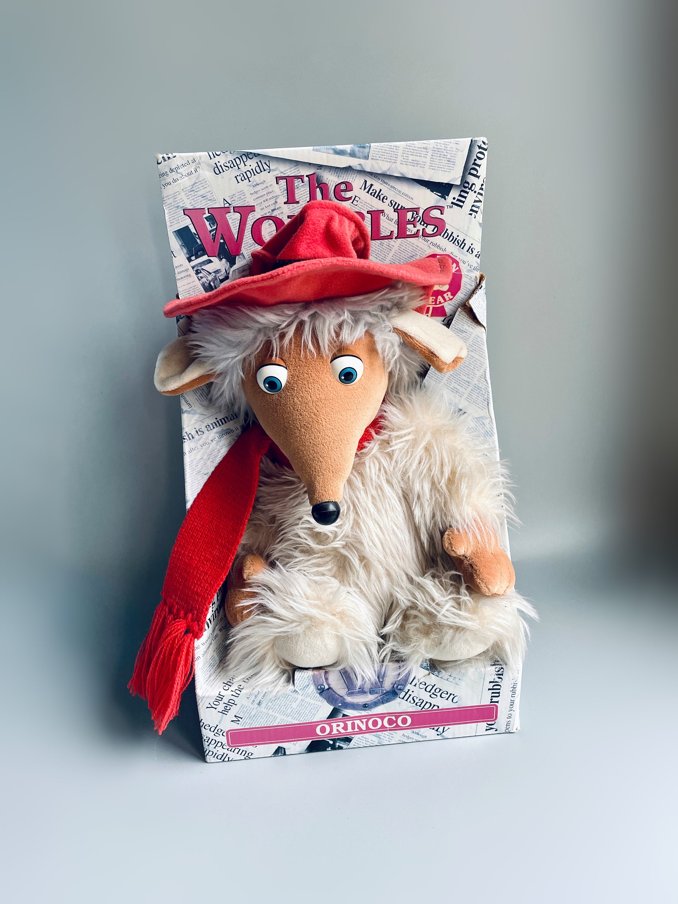 Orinoco the Wombles Plush 10 Wombles of Wimbledon Cuddly Toy