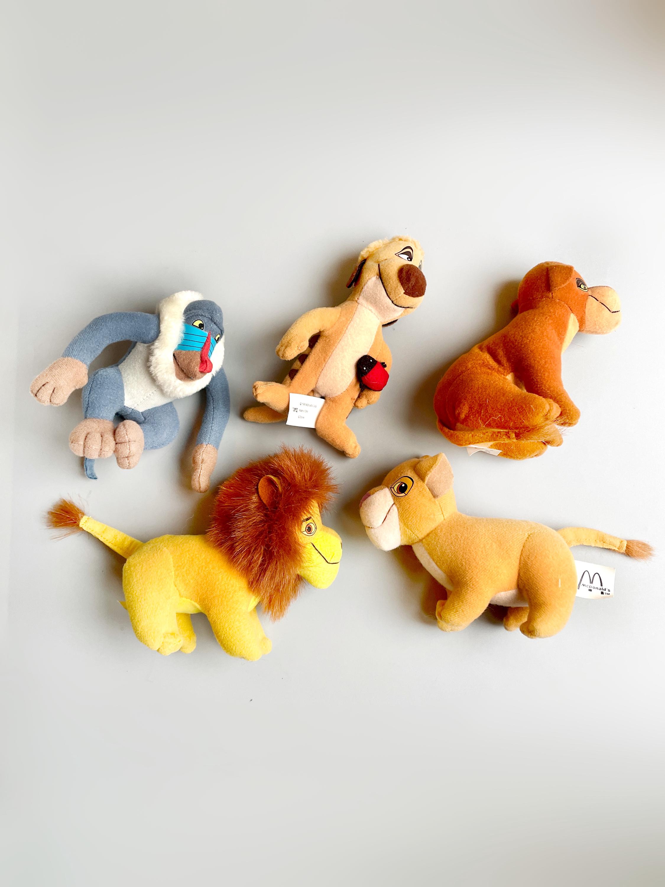 Lion King 2 Mcdonalds Happy Meal Plush Uk , 1998 Walt Disney Lion