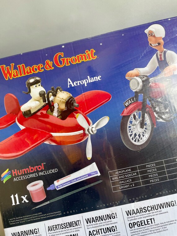 Wallace &Gromitシリーズ(モーターバイク&サイドカー)のプラモデル Wallace &Gromitシリーズ(モーターバイク&サイドカー)のプラモデル