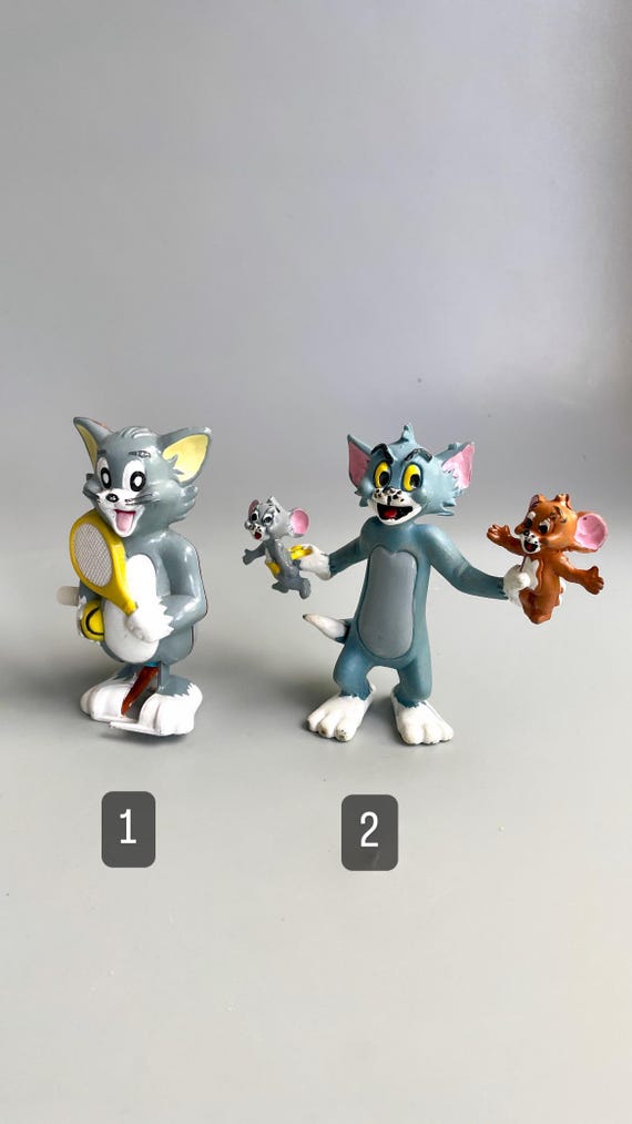 Tom & Jerry Figures, Choose Your Own, Vintage Tom and Jerry