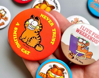ヴィンテージ ガーフィールド バッジ、お好きなものをお選びください