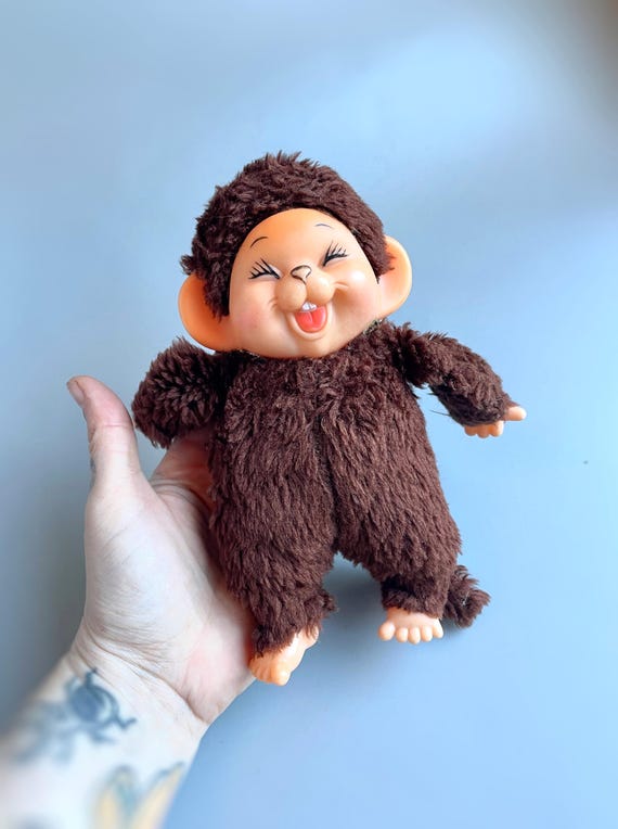 Vintage Monchhichi Type Plush, 7