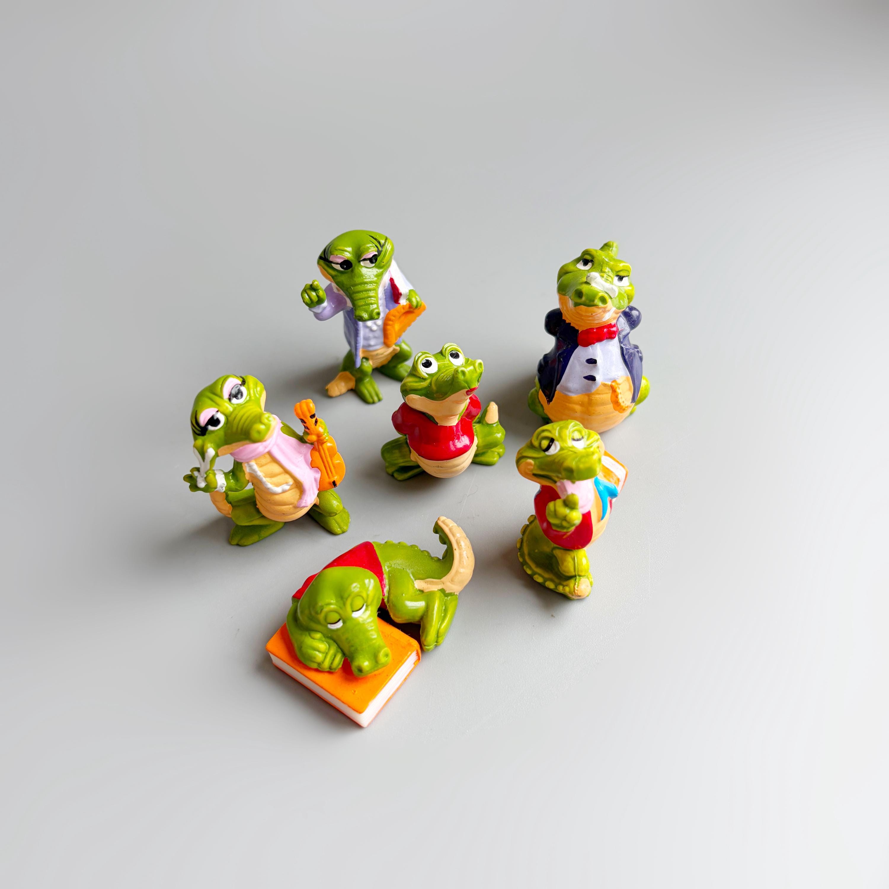 Crazy Crocos, Kinder Surprise Crazy Crocodiles, Hand Painted 90's