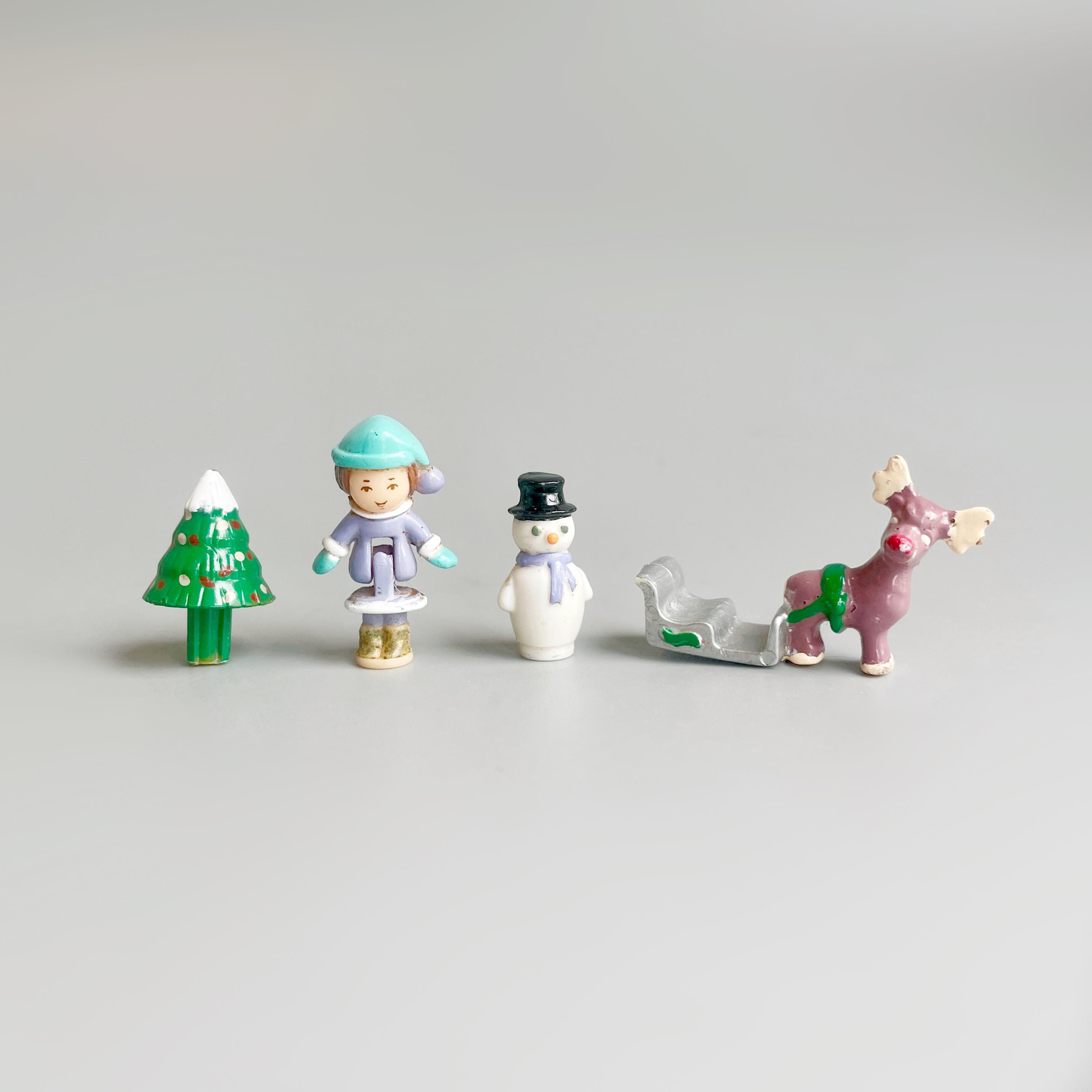 LOT DE 3 Polly Pocket Bluebird Toys et 9 personnages d'occasion années 90 2000 EUR 25,99