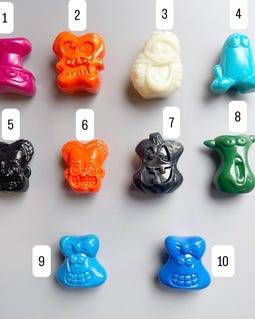 Monster Gogo's Crazy Bones, Huge Giant Mcdonalds Vintage Crazy