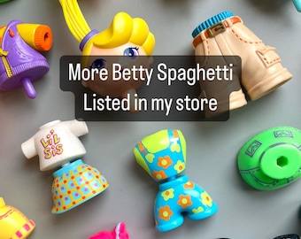 Betty Spaghetti Parts, CHOOSE YOUR OWN, Vintage Betty Spaghetti