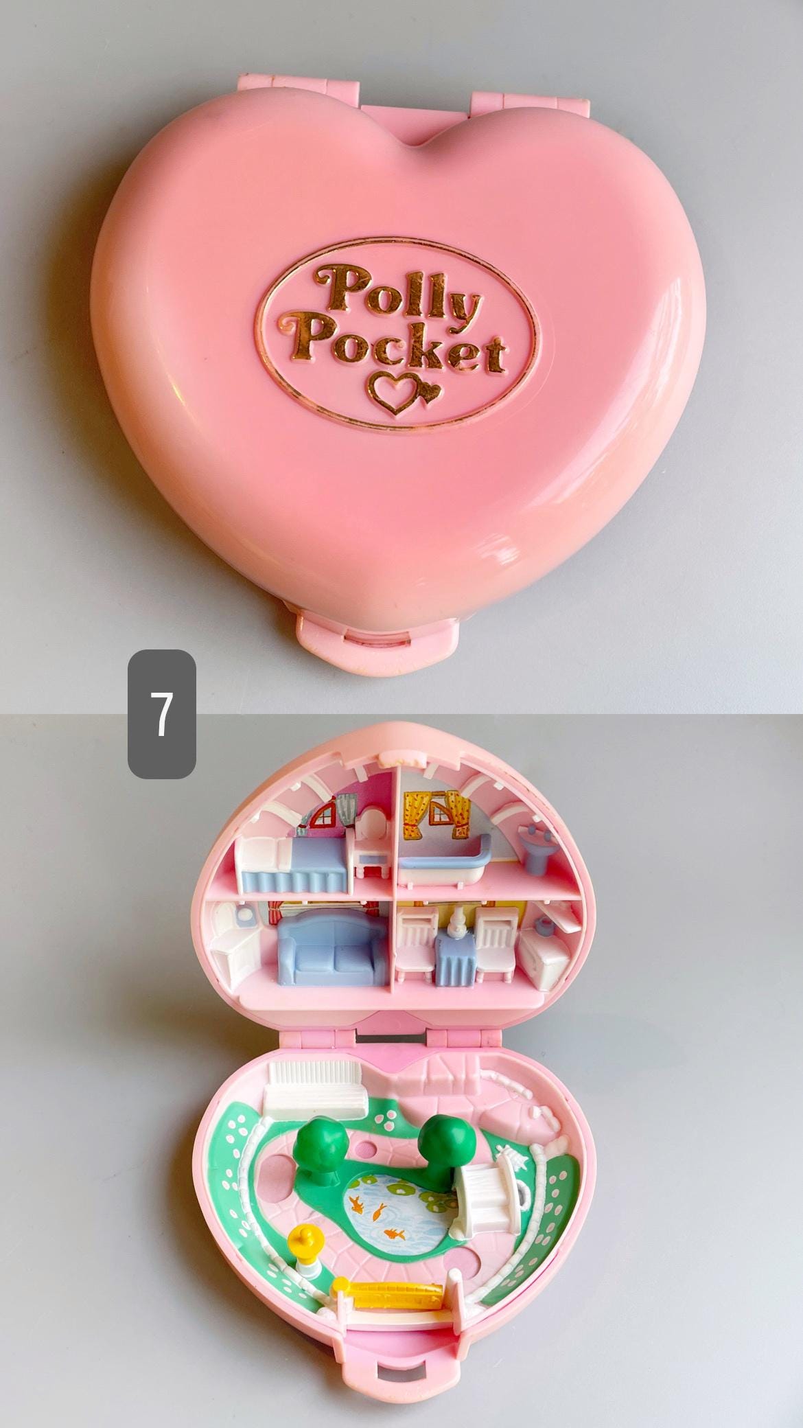 ヴィンテージ ポリーポケット コンパクト、自分だけのポリーポケット