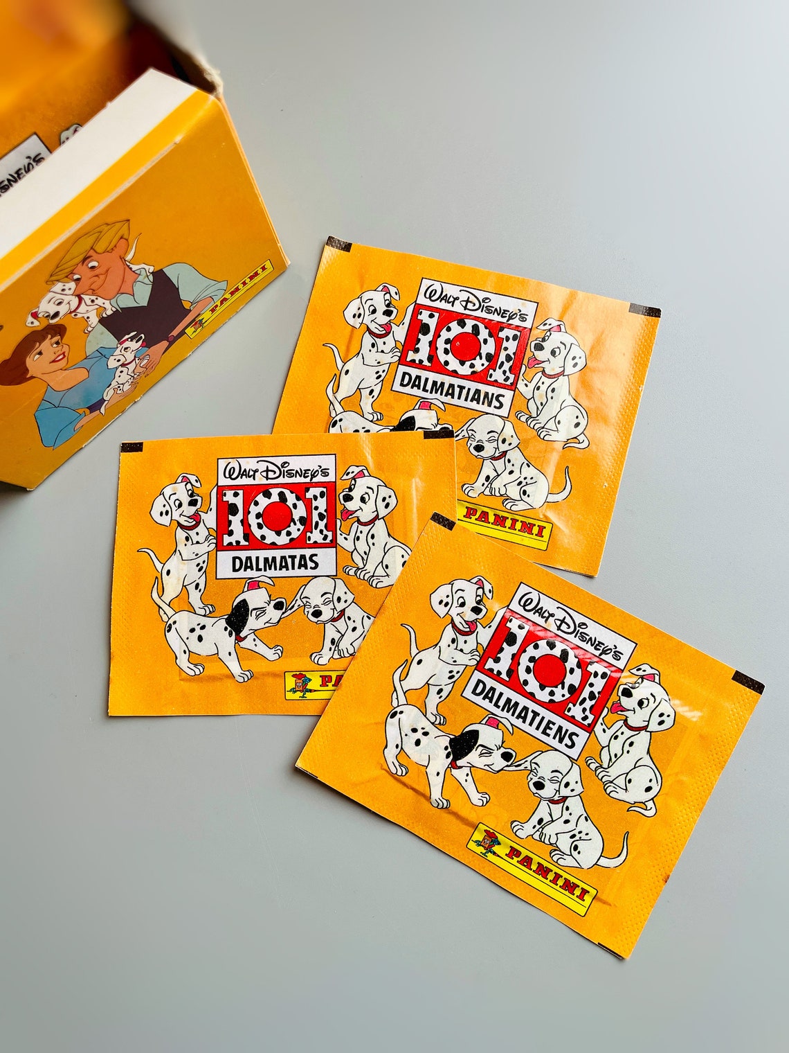 Disney 101 Dalmatian Stickers, Panini 90's Sealed Blind Bag Stickers ...