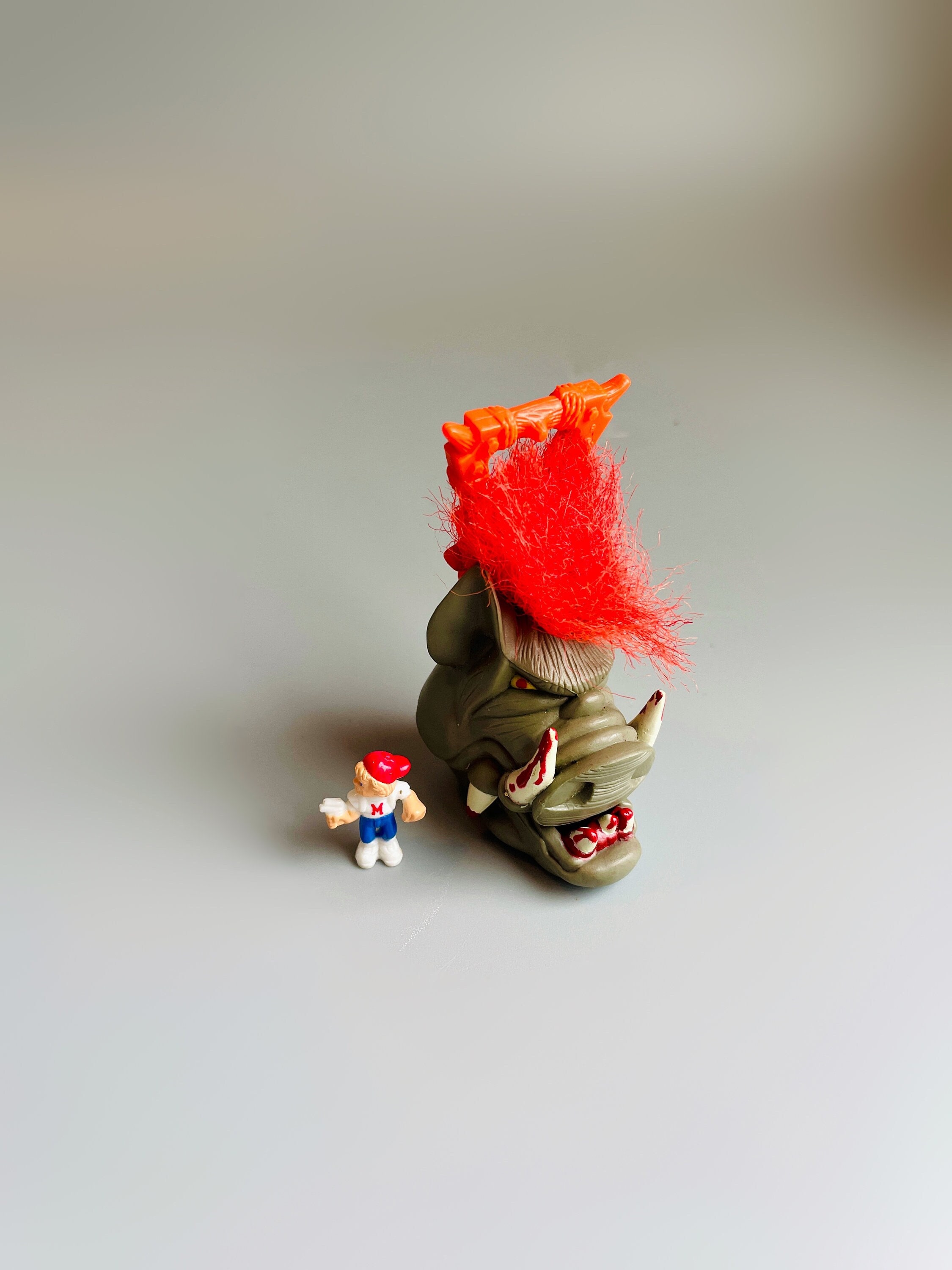 Mighty Max Razorback, Mighty Max Dread Heads Pig COMPLETE, Mighty