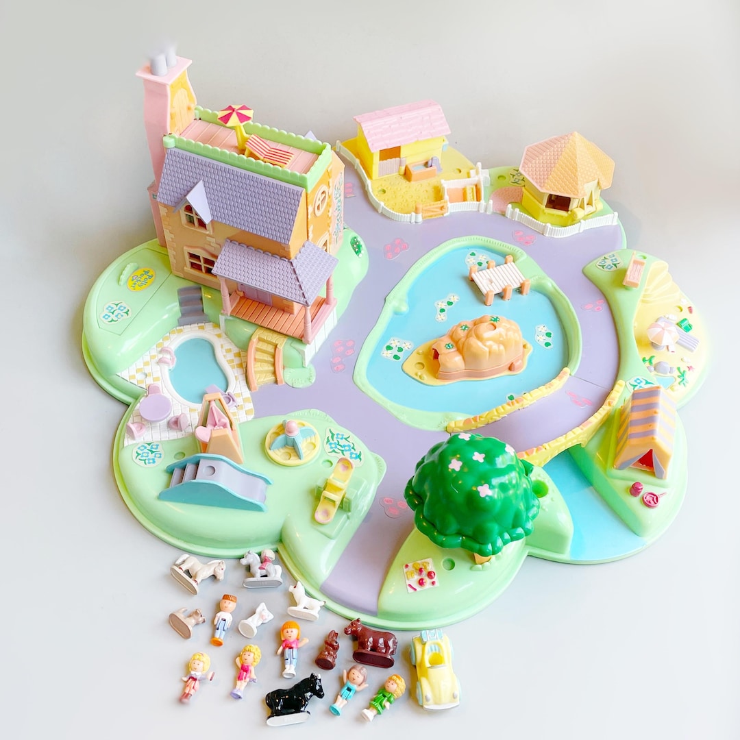 POLLY POCKET VINTAGE Monde de rêve / Dream World Dreamworld - BlueBird 1991 EUR 29,90 - FR