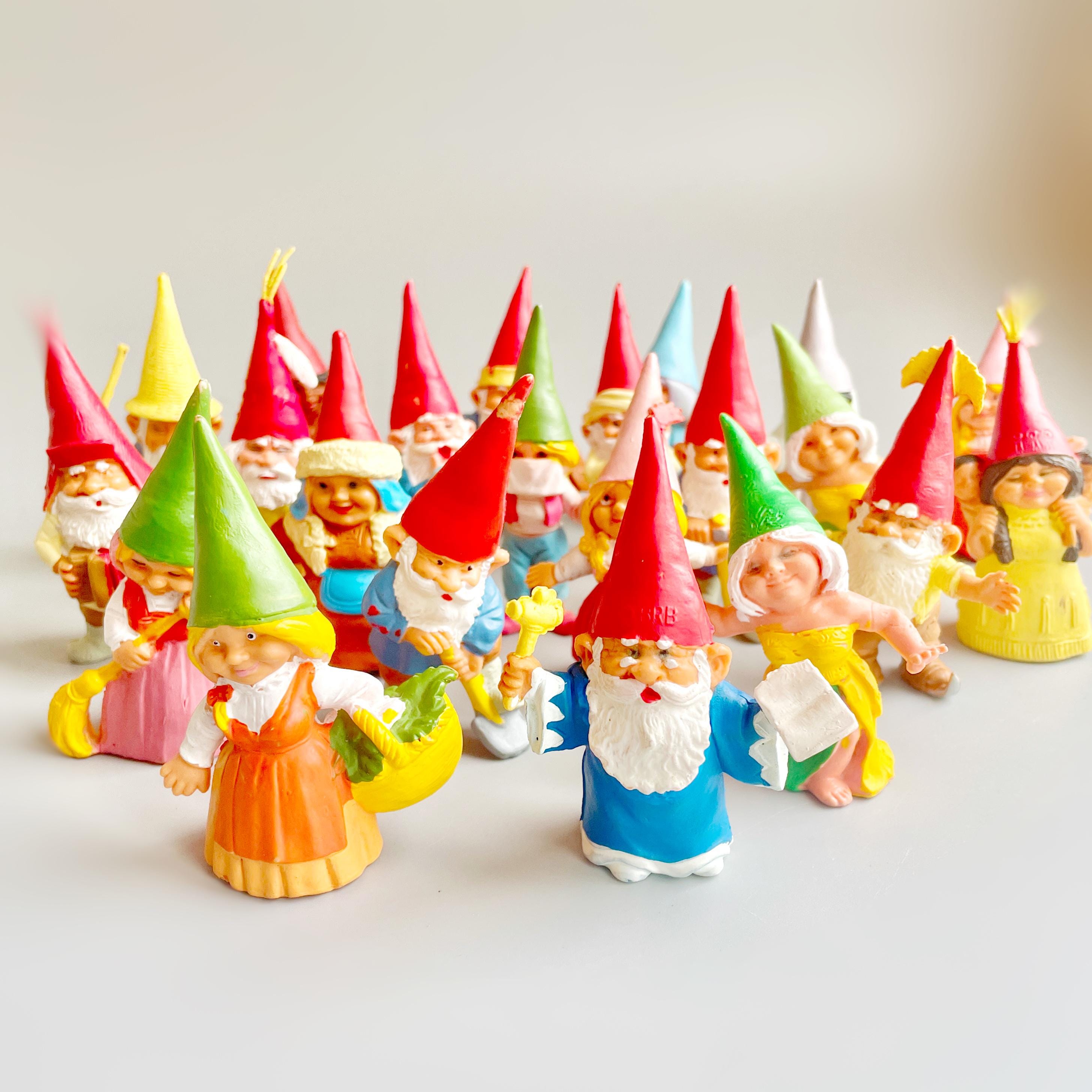 Figurine PVC Vintage David Le Gnome - Représentant Le Bébé (baby) - Occasion, Thème Dessin Animé