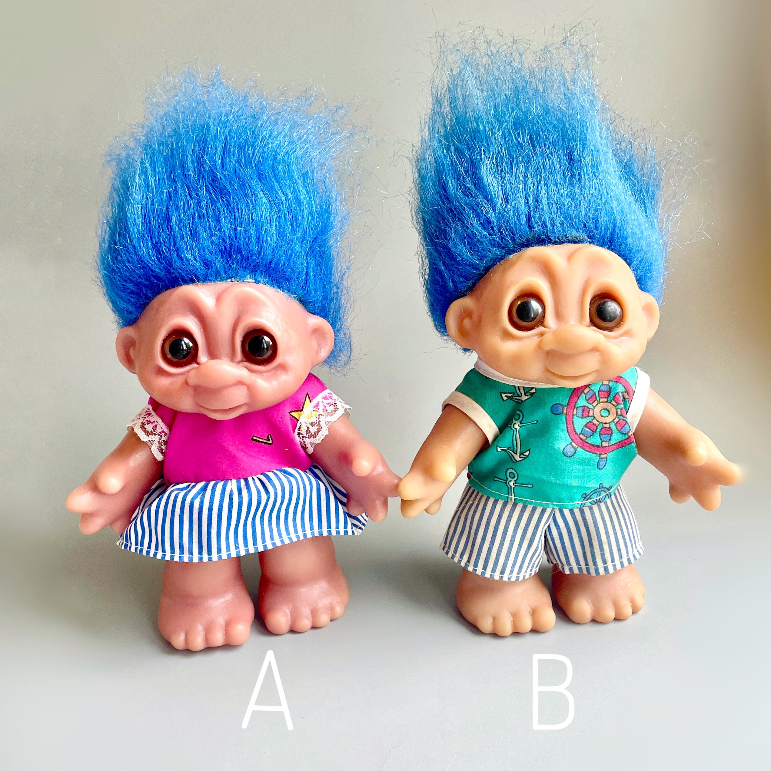 80's DAM Troll- Choose Your Own, 90's DAM Troll Made in Denmark