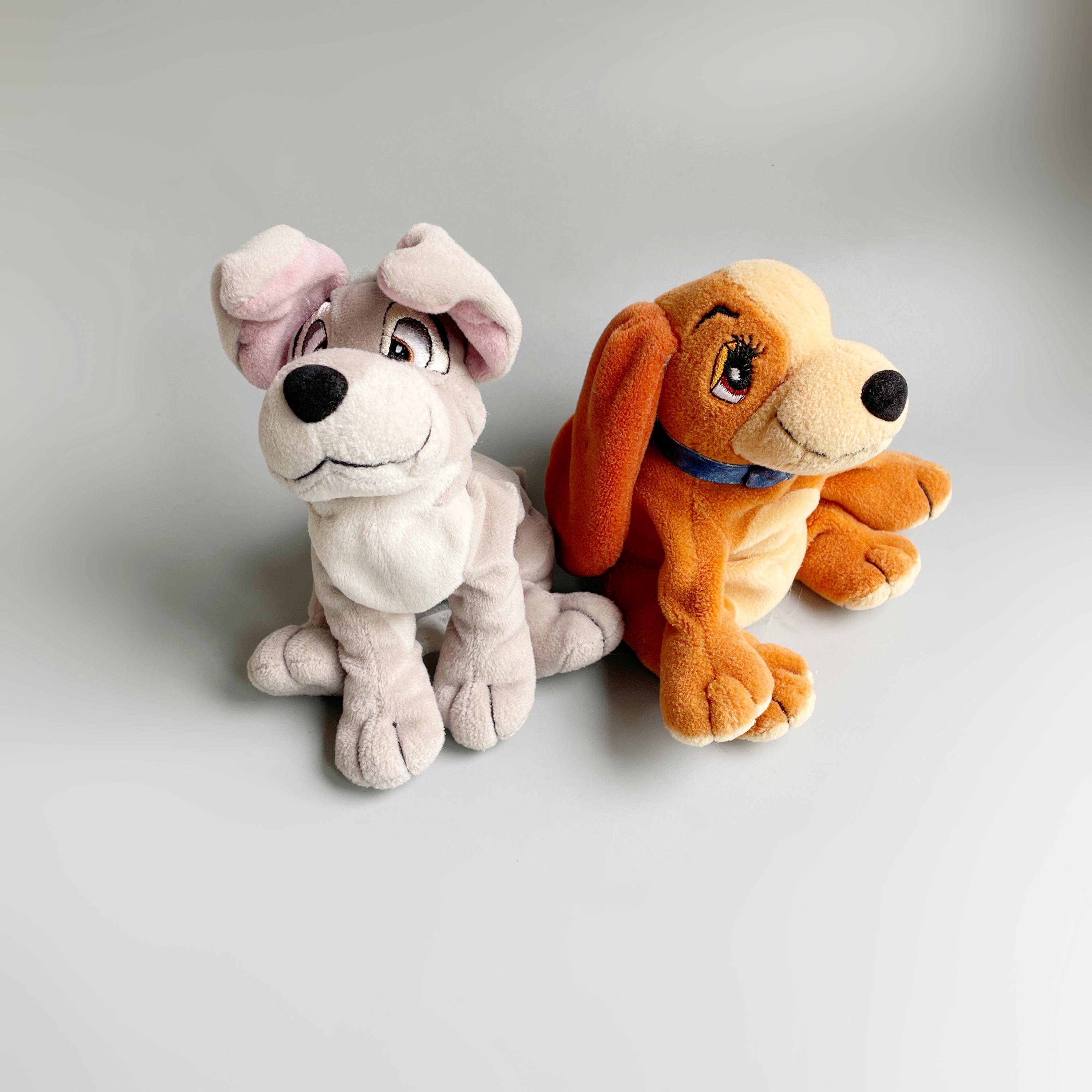 Lady and the Tramp ぬいぐるみセット Lady tramp plush - Etsy 日本
