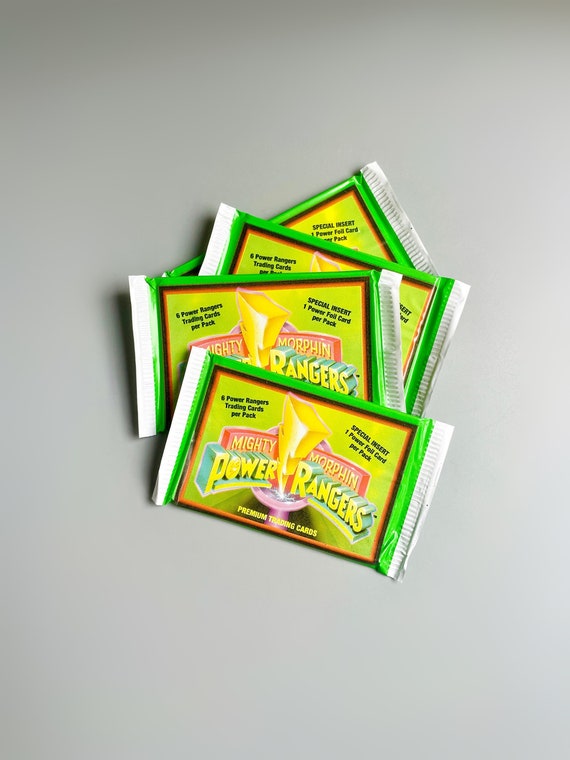 90's Power Rangers Trading Cards, Mighty Morphin Power Rangers