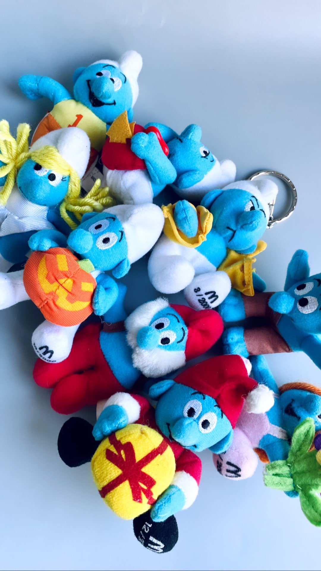 2000 Mcdonalds Smurf Toys, CHOOSE YOUR OWN Y2K Smurf Calender Mini