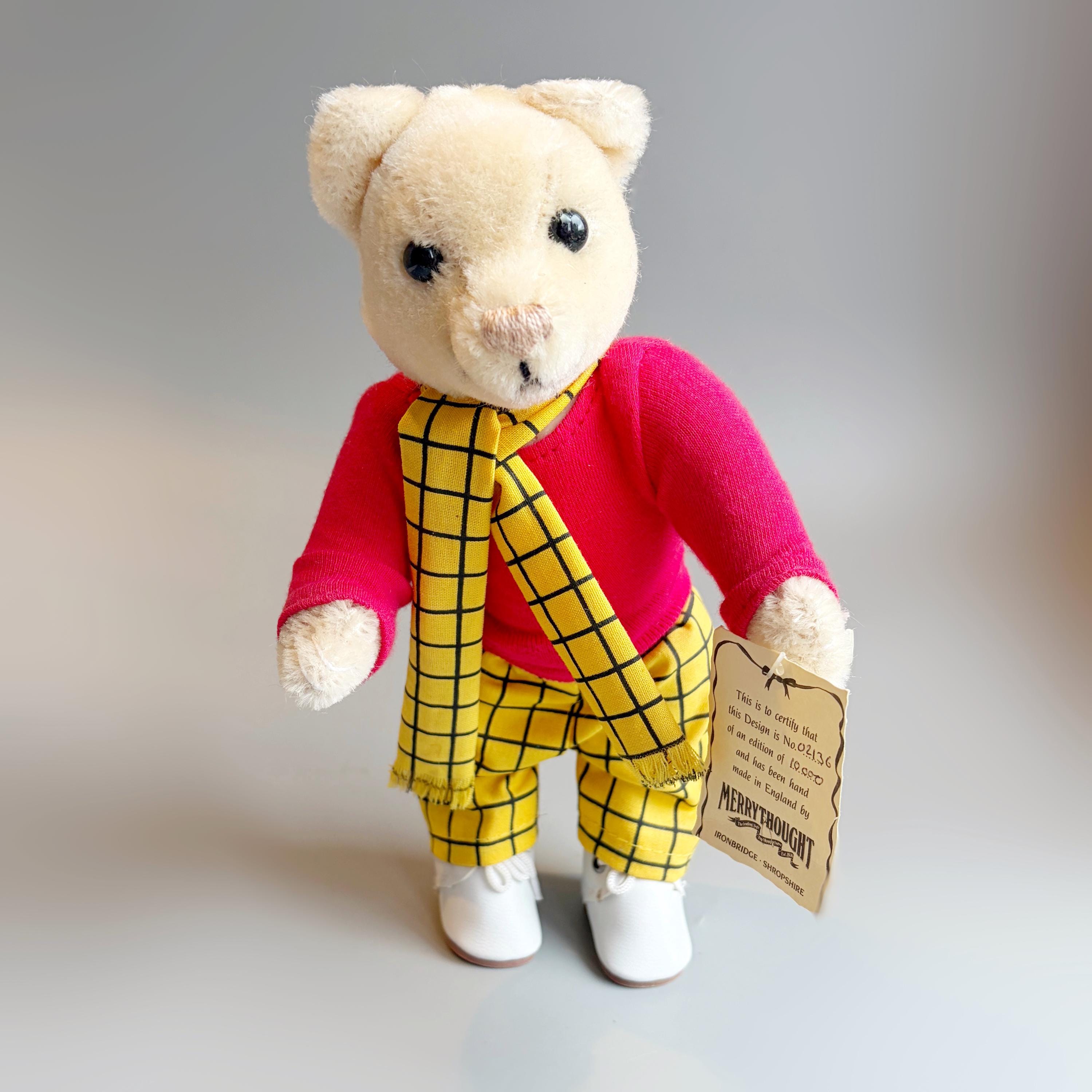 メリーソート ルパートベア、限定版ルパートベア（イラスト入り化粧