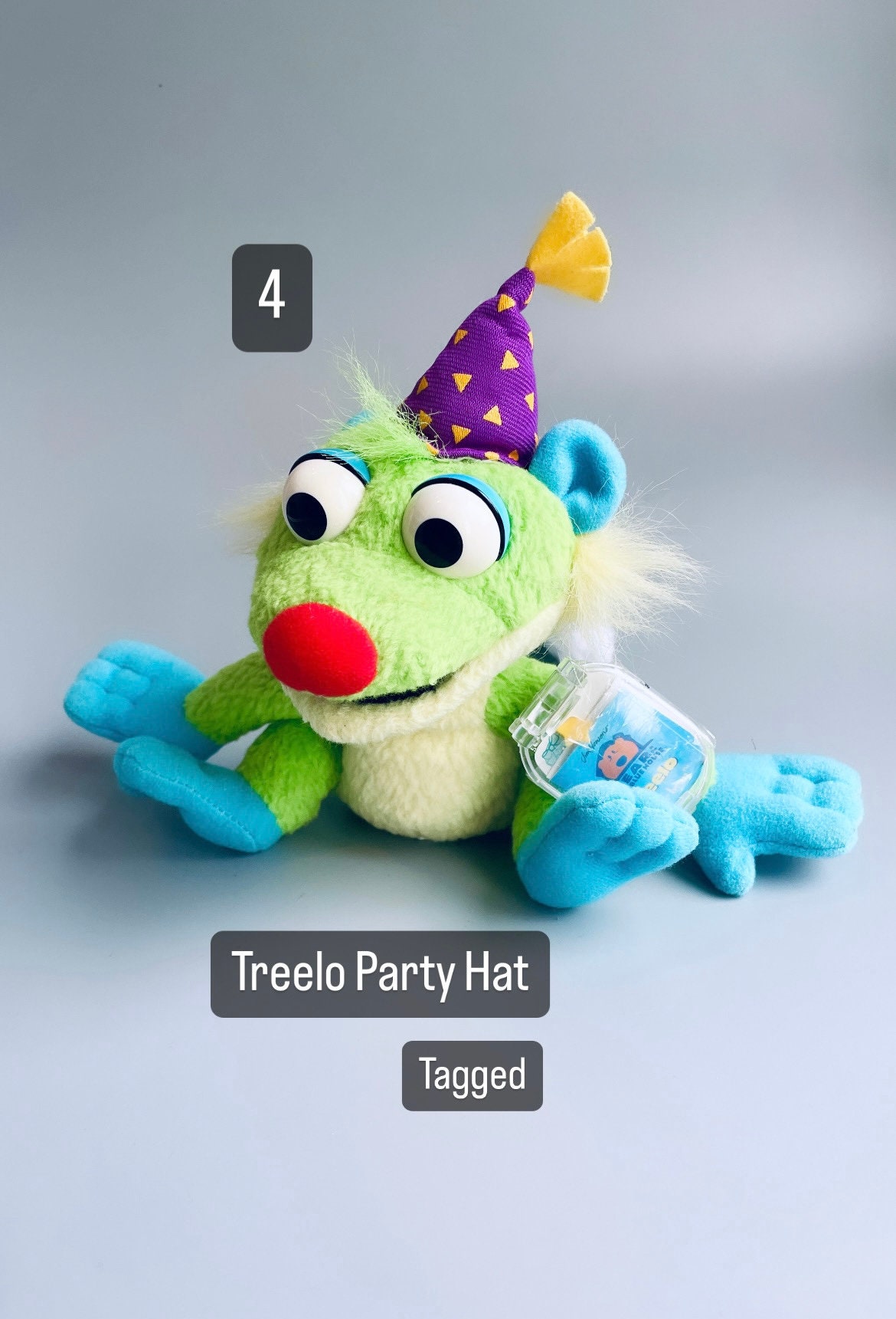 Treelo Merch Treelo Bear in the Big Blue House Lemur, CHOOSE YOUR OWN, Treelo Green ...
