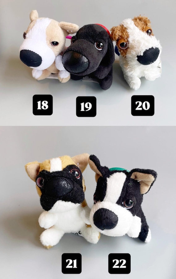 The Dog Plush, Mcdonalds Happy Meal 2005 the Dog Plushies Artlist