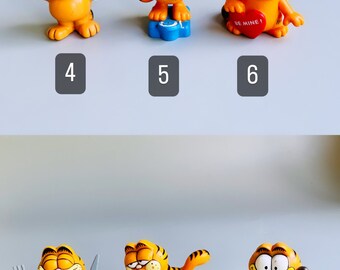 ビンテージガーフィルドセット ガーフィールド フィギュア 6体セット Garfield レトロ ヴィンテージ