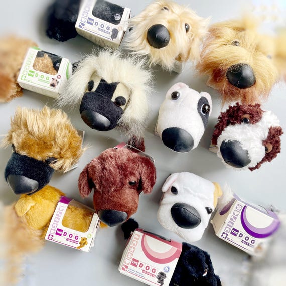 The Dog Artlist Collection Plush Dogs in Boxes, CHOOSE YOUR OWN