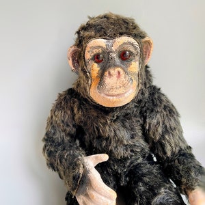 Dean's Rag Book Tru to Life Chimpanzee, Deans Childsplay Soft Toy ...