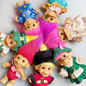 90&#39;s Russ Trolls, CHOOSE YOUR OWN, My Lucky Troll, Magical World Of Trolls Nostalgic 90’s Toys