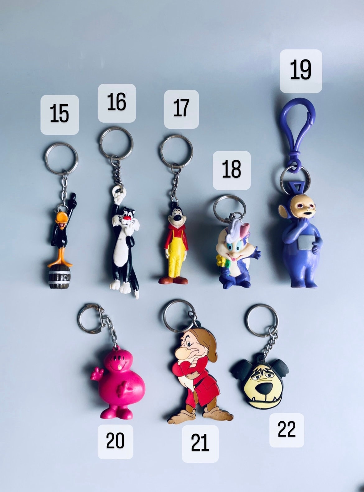 Custom Key Chain 4-8 Characters / Brown and Nickel by Groovy Guy Gifts