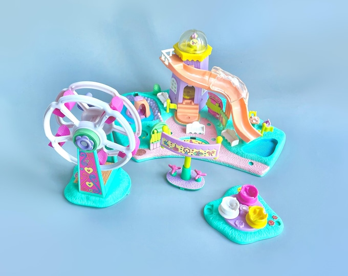 Figurine Polly Pocket - Rides' n Surprises - Fun Fair Bluebird 1996