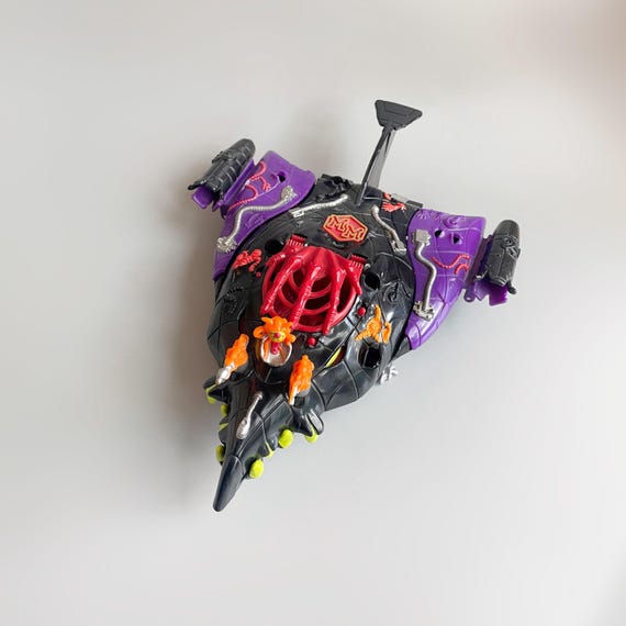 Mighty Max Dread Star, 90's Boys Toys, Mighty Max Large Black