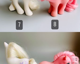 マイリトルポニー G1、CHOOSE YOUR OWN、ヴィンテージ ハスブロ 80年代