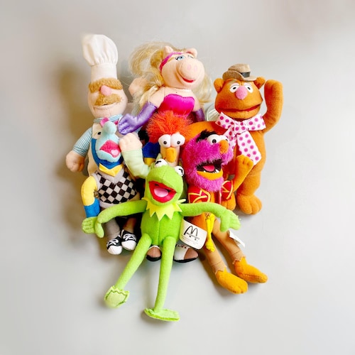 The MUPPET SHOW ぬいぐるみ7体セット (箱付き) The Muppets 25th Anniversary Happy Meal Toys, Sealed! CHOOSE YOUR