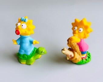 シンプソンズ PVCフィギュアセット 1990年 TCFFC キャンプ リサ