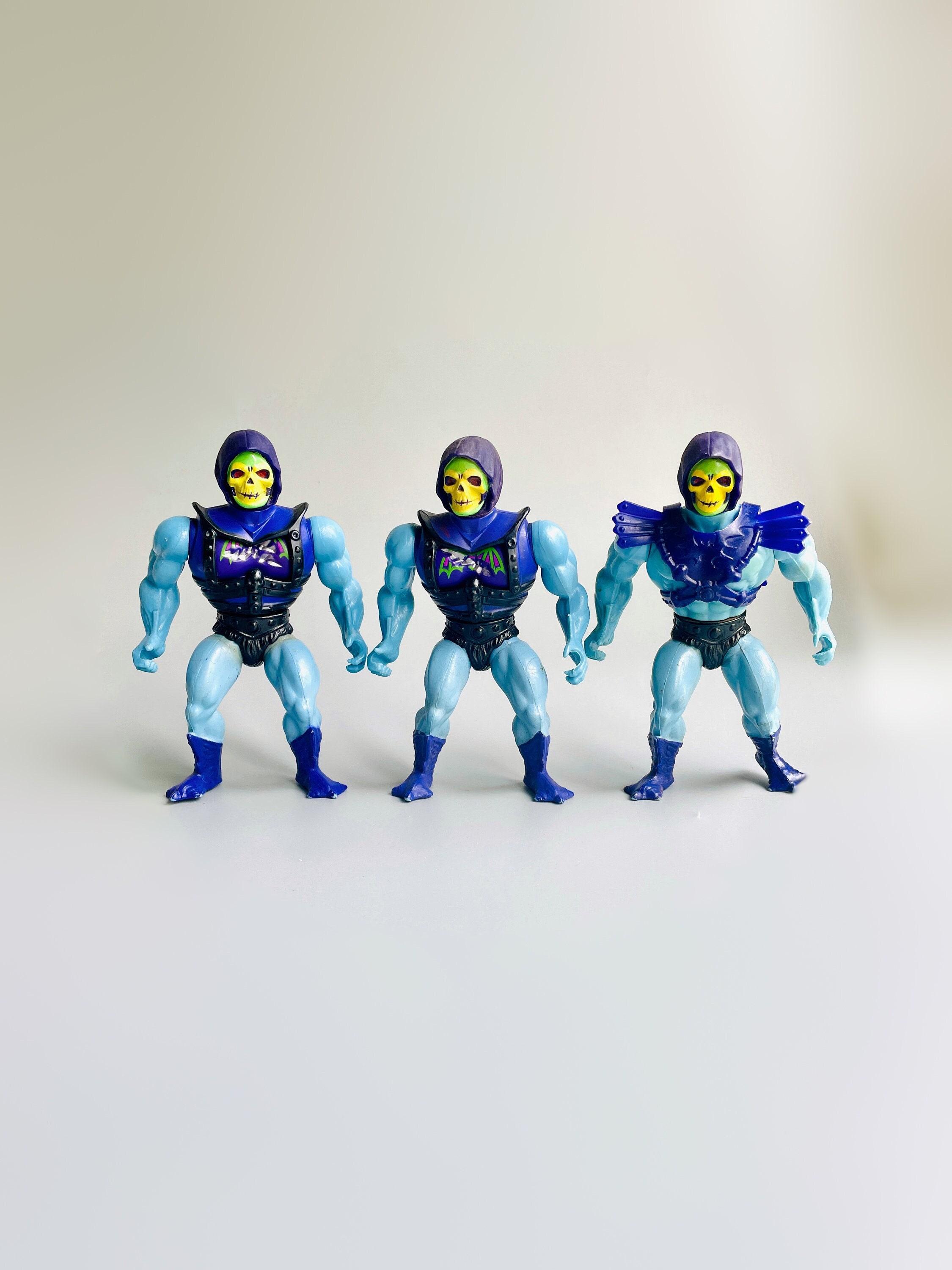 スケルターアクションフィギュア、Motuバトルアーマー スケルター 1983 