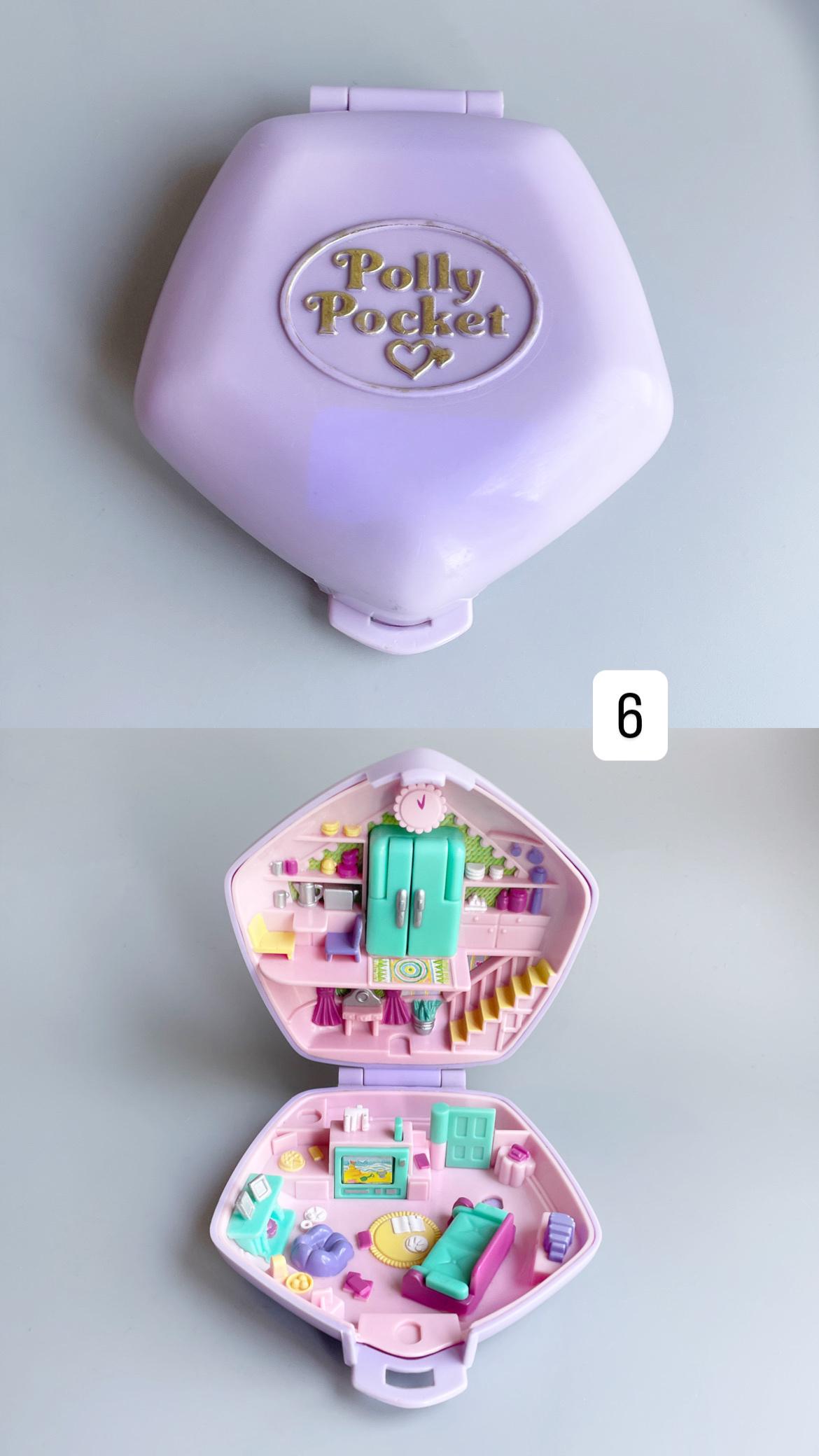 ヴィンテージ ポリーポケット コンパクトシェル - 90年代 女の子向け