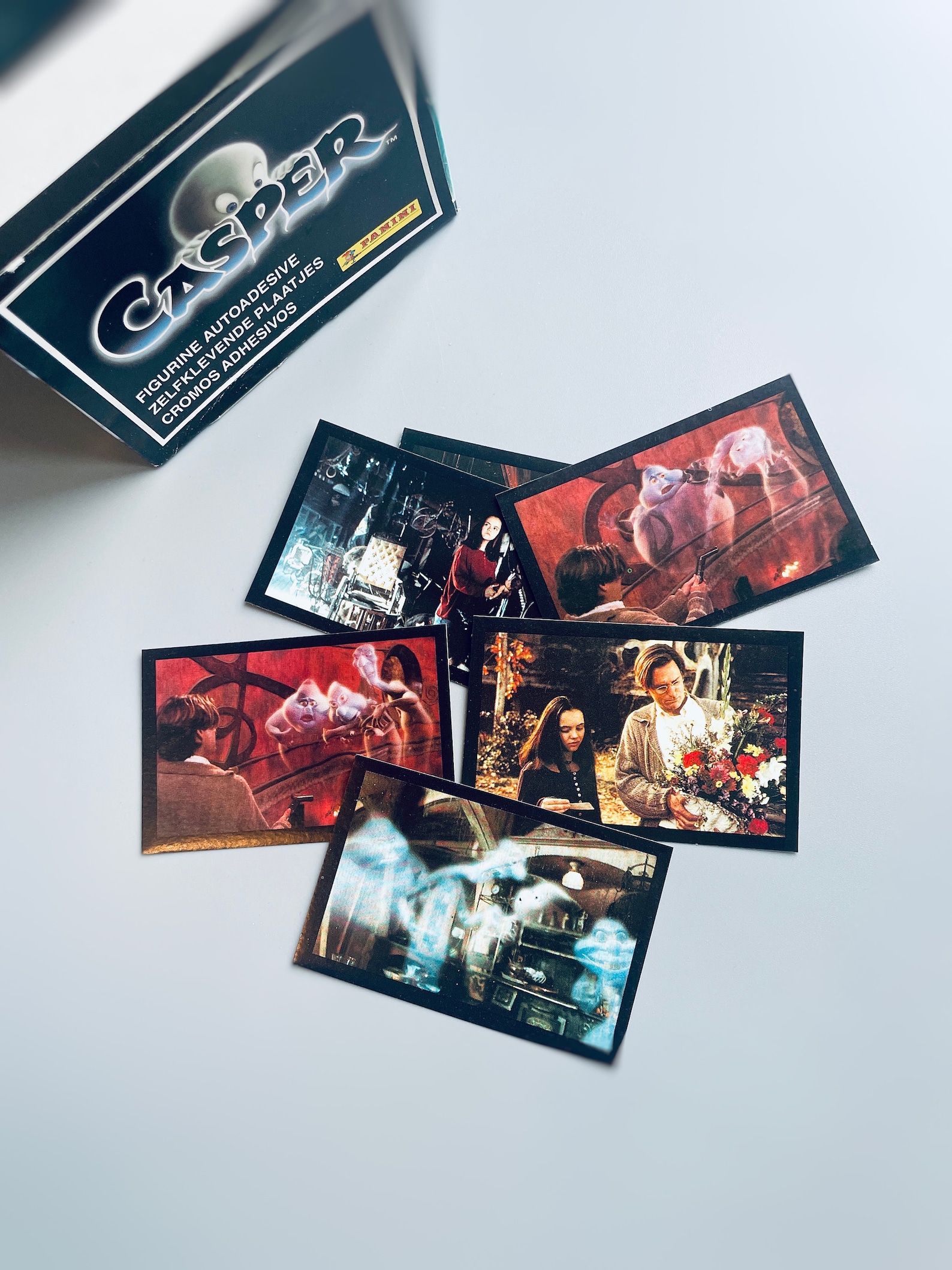 Casper Stickers, 90's Casper the Friendly Ghost Film Panini Stickers ...