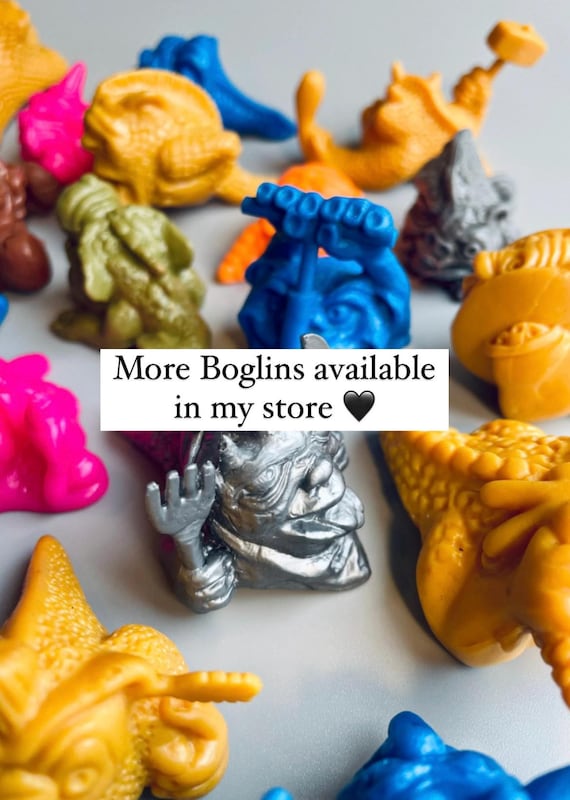 ミニボグリン、自分で選ぼう、ヴィンテージ90年代の小さなボグリン