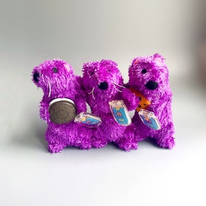 Pip & Pop Bear in the Big Blue House Otters, CHOOSE YOUR OWN, Purple ...