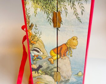 Merrythought Rupert Bear, Limited Edition Rupert Bear in