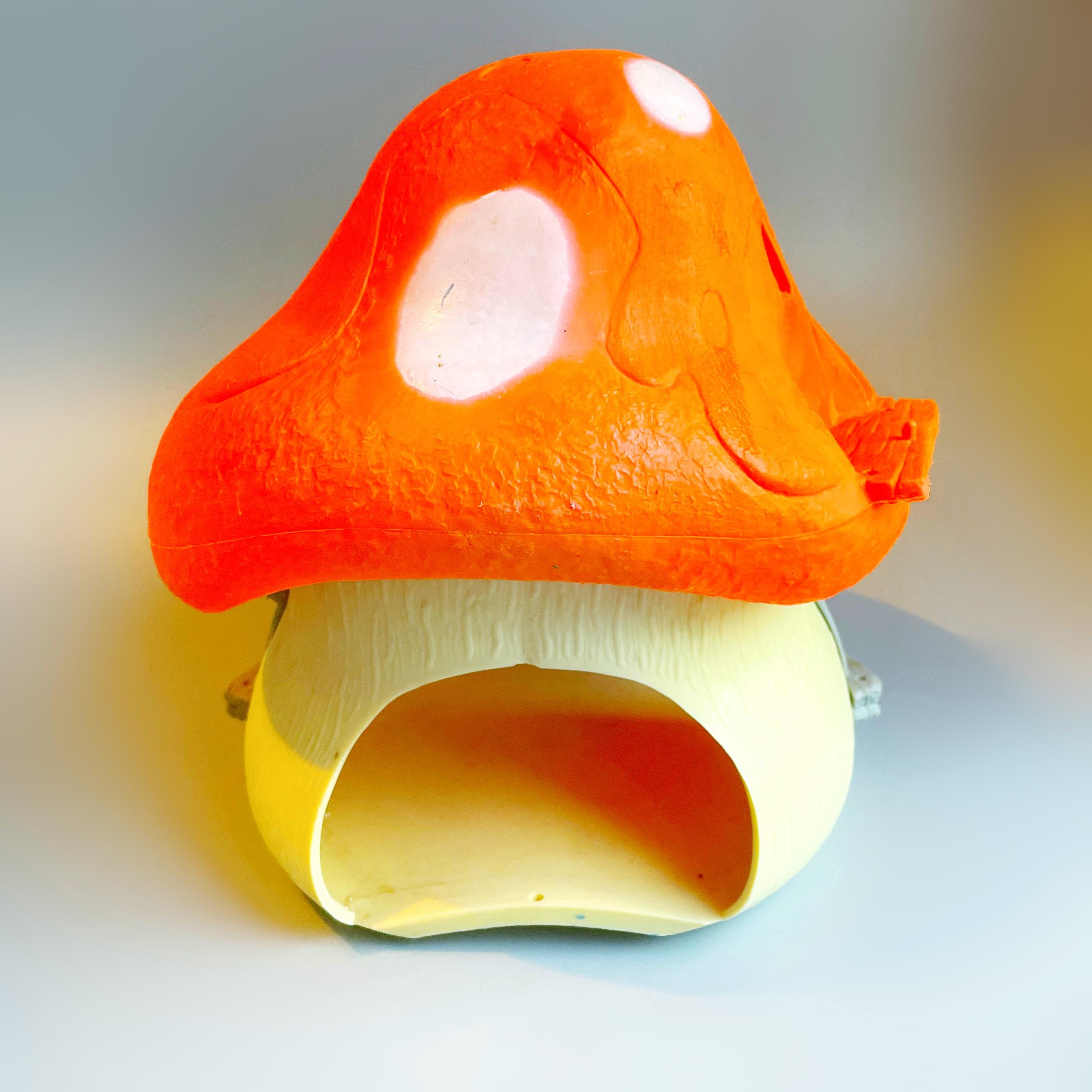 Vintage Smurf House, Vintage Schleich Peyo Smurf Mushroom House