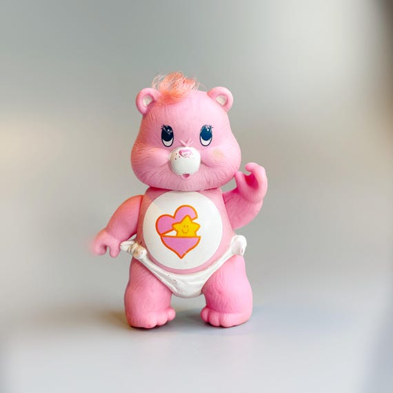 ベビーハグベア ヴィンテージ ケアベア フィギュア、ポーズをとれる