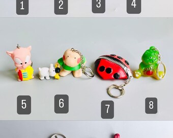 ヴィンテージキーホルダー 80年代 90年代 キーリング、自分だけの