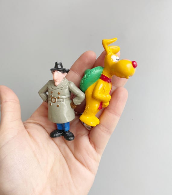 Figurine Inspecteur Gadget 30cm Bandai - Articulée, Vintage, Collection