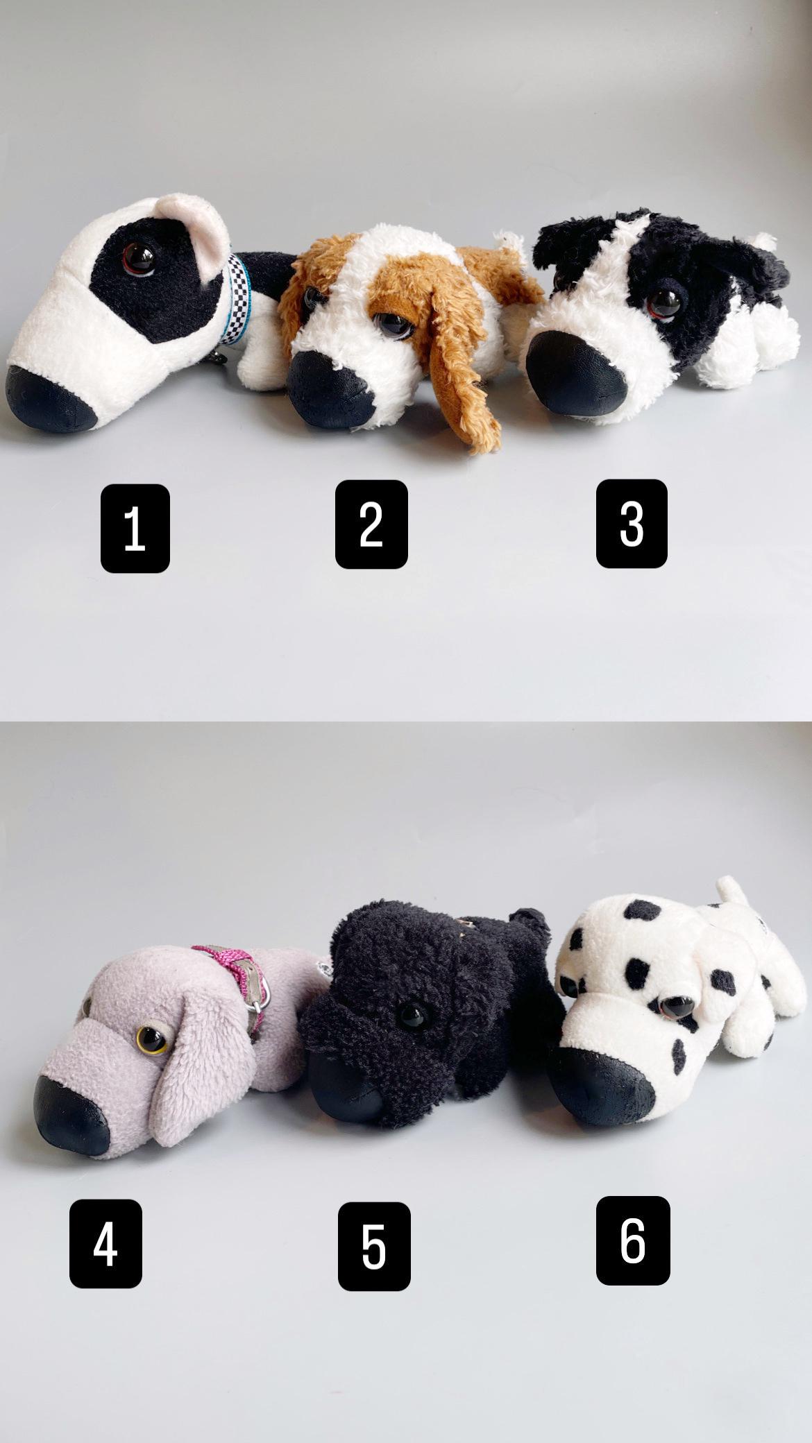 The Dog Artlist Collection Plush Dogs, CHOOSE YOUR OWN, Dogs Big