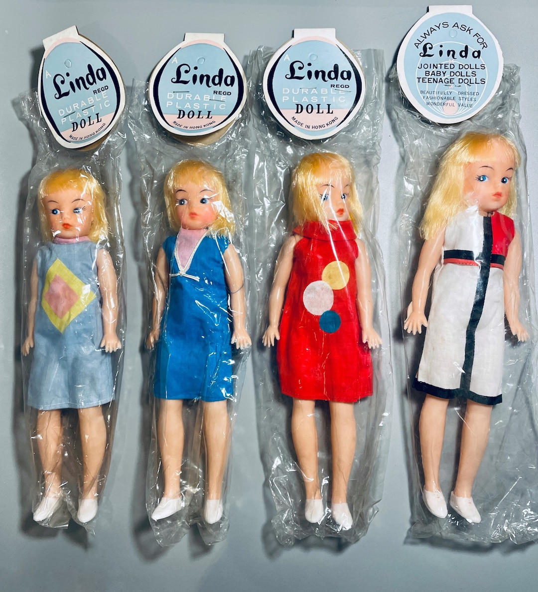 60s Linda Dolls 1960s Fashion Dolls in Packaging Vintage Etsy