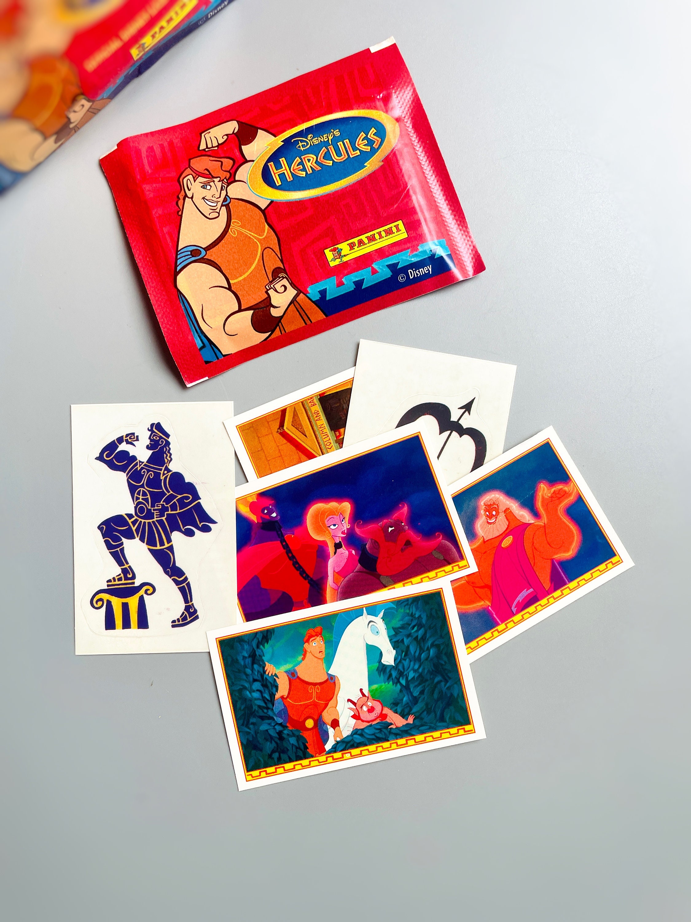 ヘラクレス ステッカー トレーディングカード、ディズニー ヘラクレス